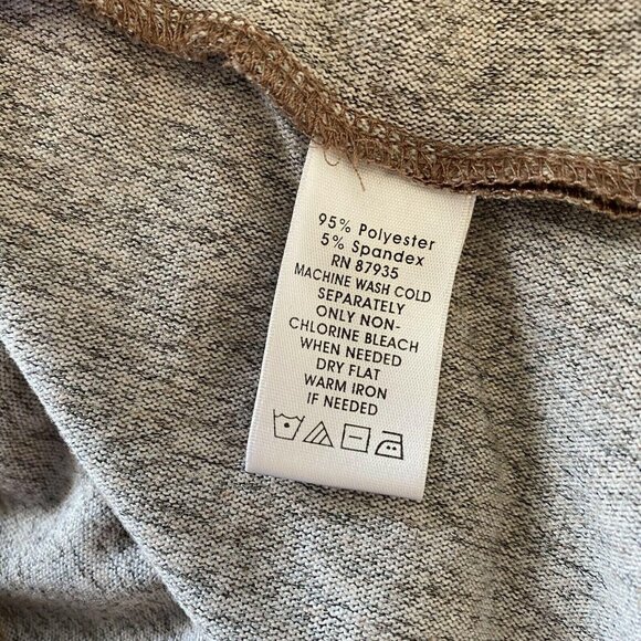 Simonton Says Small Women's Sweater Floral brown  Red Stretch Long Sleeve Shirt - Picture 7 of 8